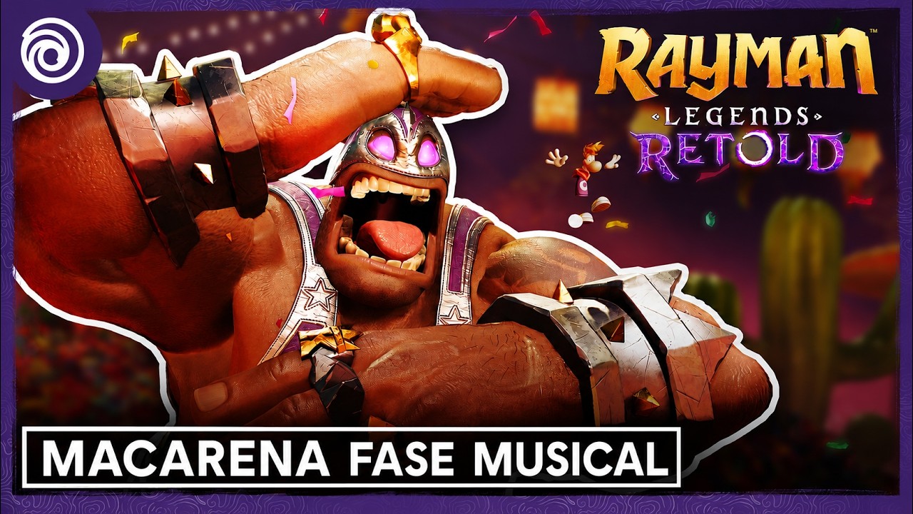 Rayman Legends Retold - Fase Musical "Macarena" | Ubisoft Brasil