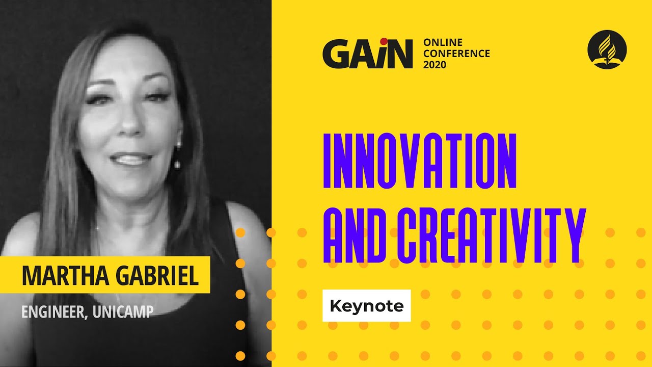 Innovation and Creativity in the Digital Age with Martha Gabriel | Keynote | GAiN 2020