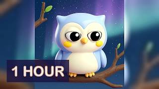 1 Hour Bedtime Lullaby 🌙 Twinkling Stars & Soft Moonlight | Sleepy Evening | No Talking screenshot 1