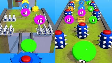 2048 Ball Run Game Levels (21-35) Android iOS Gameplay