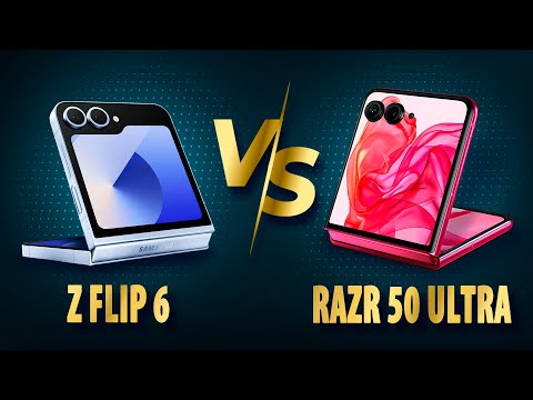 Galaxy Z Flip6 x Motorola Razr 50 Ultra | Qual é o melhor smartphone dobrável?