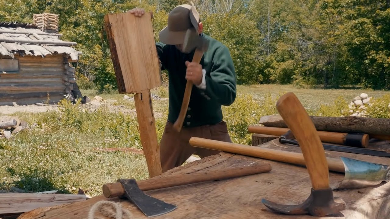 Making Tools From The Forest - Townsends Wilderness Homestead