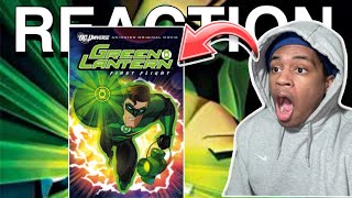 GREEN LANTERN FIRST FLIGHT I *FIRST TIME WATCHING* I FULL MOVIE REACTION!!!