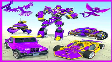 Ramp Car Robot Transform Game Android gameplay