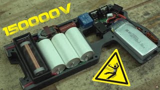 Изготовление электрошокера на 150 000 В при участии ElectroBOOM