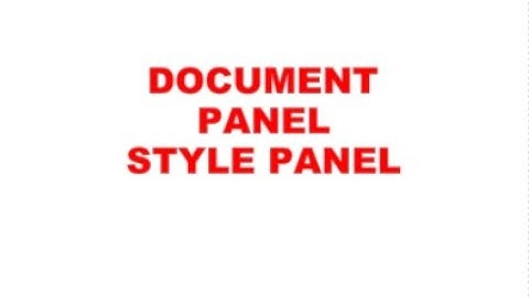 STYLE PANEL IN THE STARCRAFT CREATE SOFTWARE