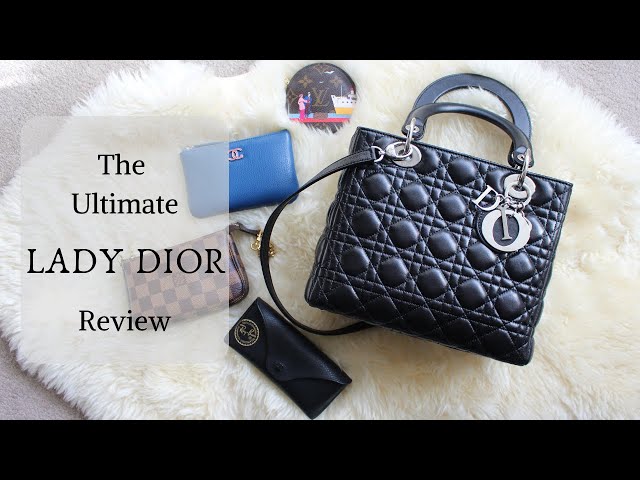 The ultimate #diorbag #dior #ladydior BAG REVIEW + size comparison! Sa, Lady Dior Bag