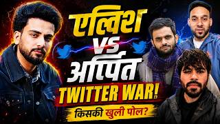 Elvish Yadav vs Arpit Sharma FULL Twitter War🔥| NEET Paper Leak | CJP Exposed?