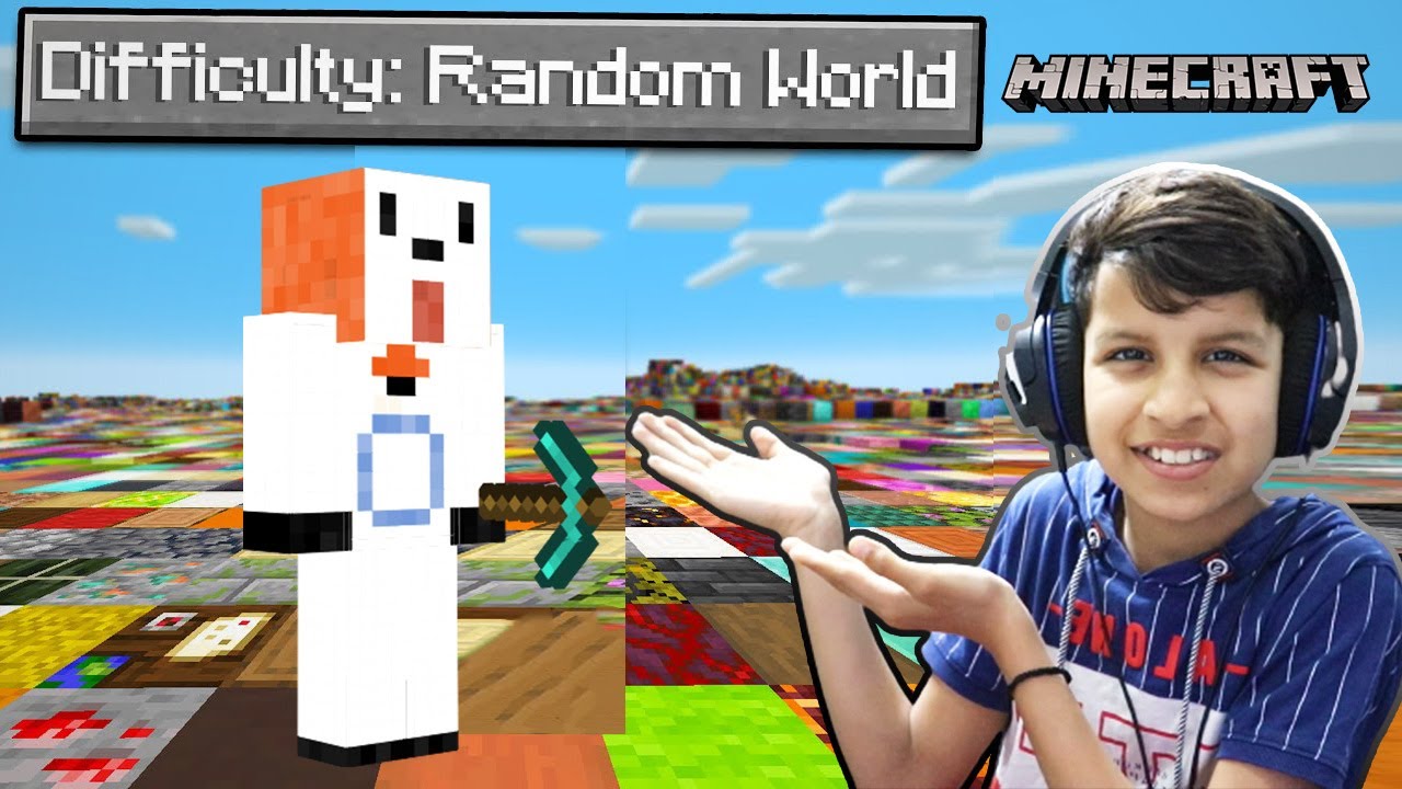 Minecraft, But Everything is Random 😮 - YouTube