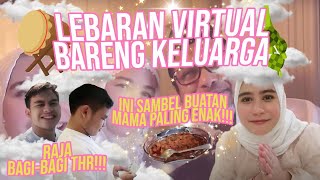 RAJA BAGI-BAGI THR!!! KESERUAN LEBARAN DIRUMAH AJA BERSAMA KELUARGA | DIARY PRILLY screenshot 4