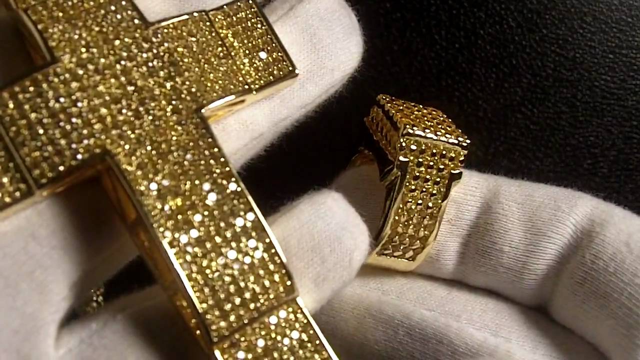 gucci mane cross chain