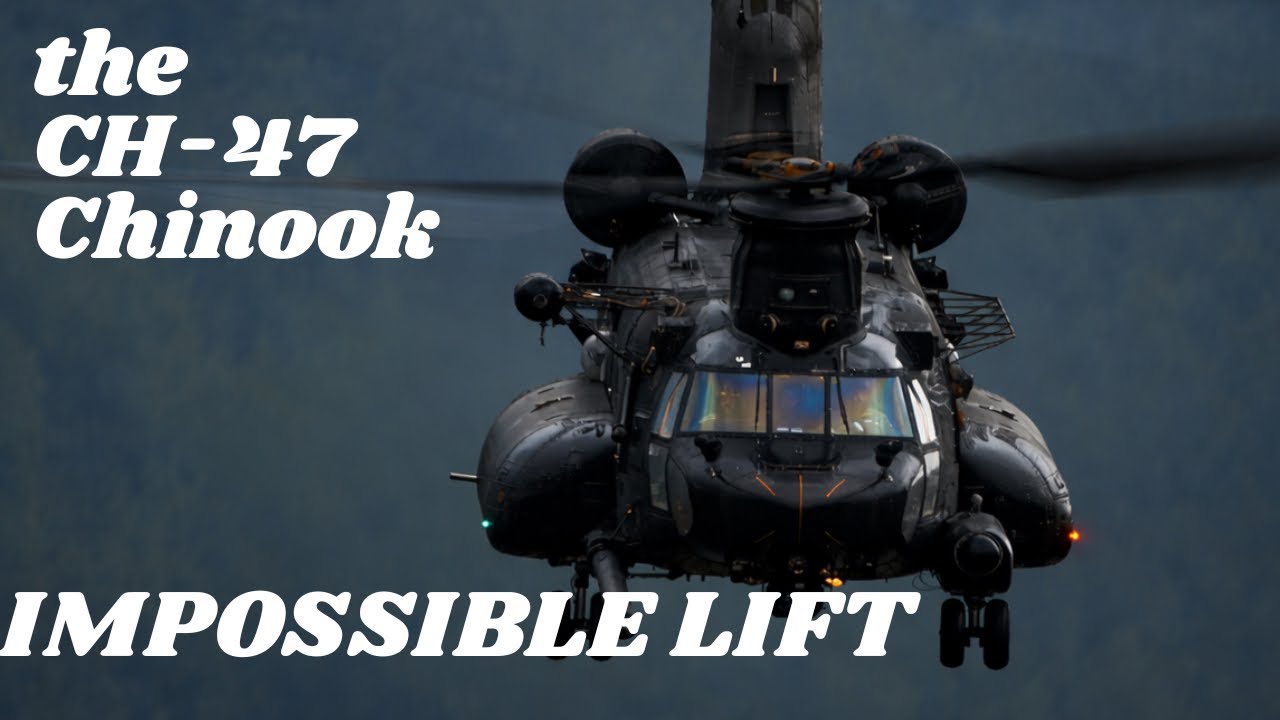 The Flying Truck of the Military | CH-47 Chinook 🚁