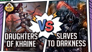 Мультшоу SLAVES to DARKNESS vs Daughters of KHAINE I Репорт 2000 pts I Warhammer Age of Sigmar