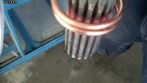 Spline Shaft Hardening by induction hardening machine Tool