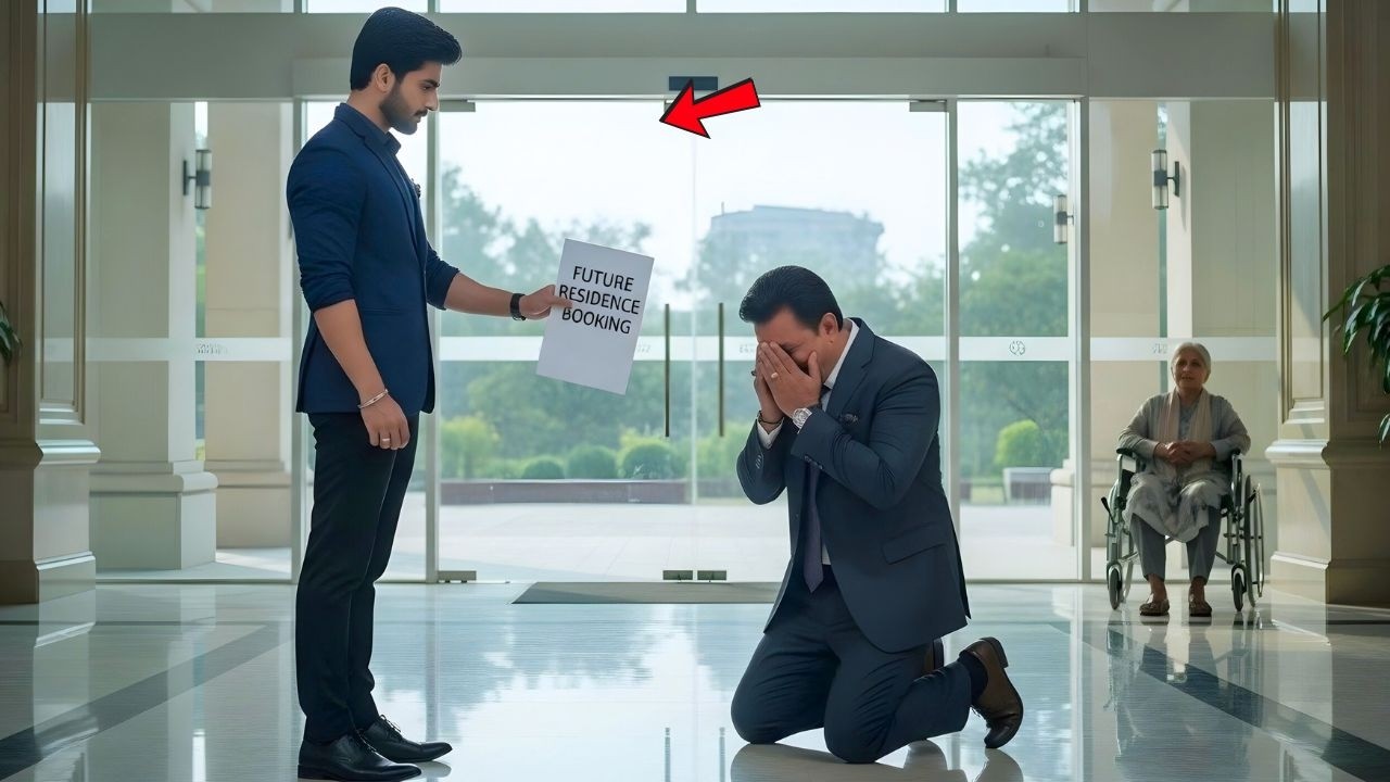 बेटे ने माँ को वृद्धाश्रम छोड़ा तो पोते ने पिता के लिए भी कमरा बुक कर दिया फिर बेटा रोया.. #भारतनाटक