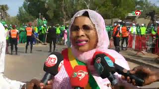 Sét Sétal: Mame Diarra Fam débarque sur les lieux et salue l'initiative du Président Diomaye