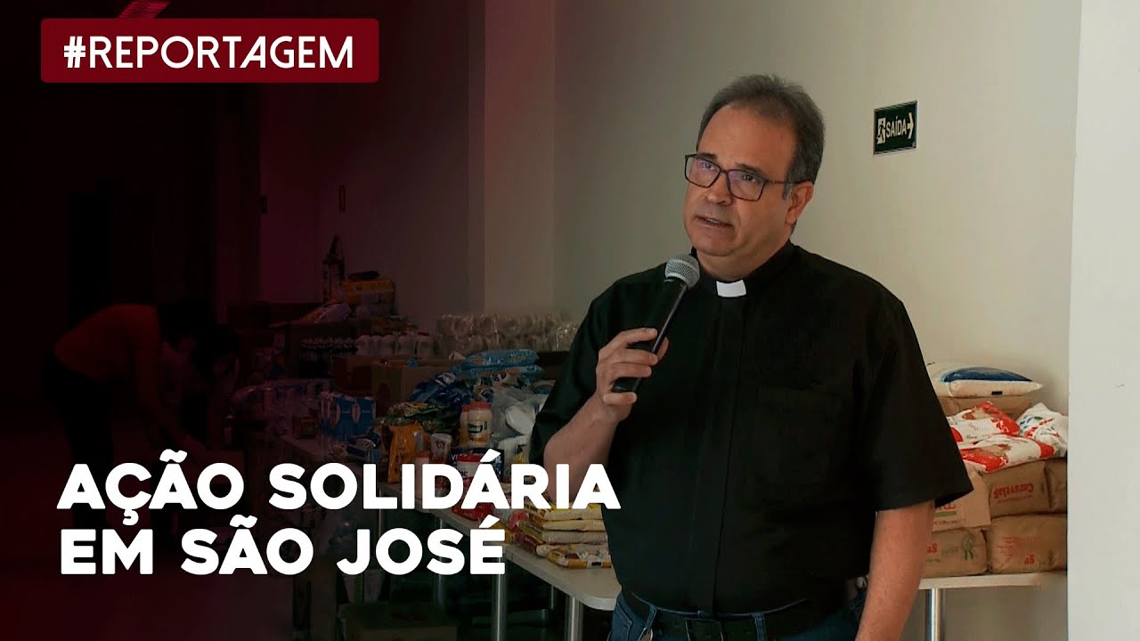 Ação solidária na cidade de São José dos Campos - SP