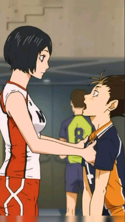 Bro get heaven for a second | #haikyu #kiyokoshimizu #Yunishinoya