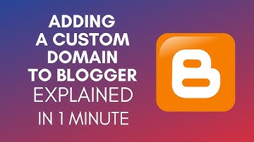 How To Add A Custom Domain Name To Blogger (2025)