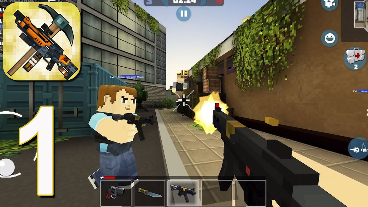 Mad GunZ - Walkthrough Gameplay part 1(iOS, Android)