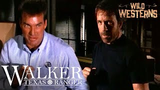 Walker, Texas Ranger | Walker VS Crazy Vigilante Rival! (ft. Chuck Norris) | Wild Westerns