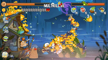 Swamp Attack - Hard Mode. Episode 9. Level 7 Gameplay Android walkthrough