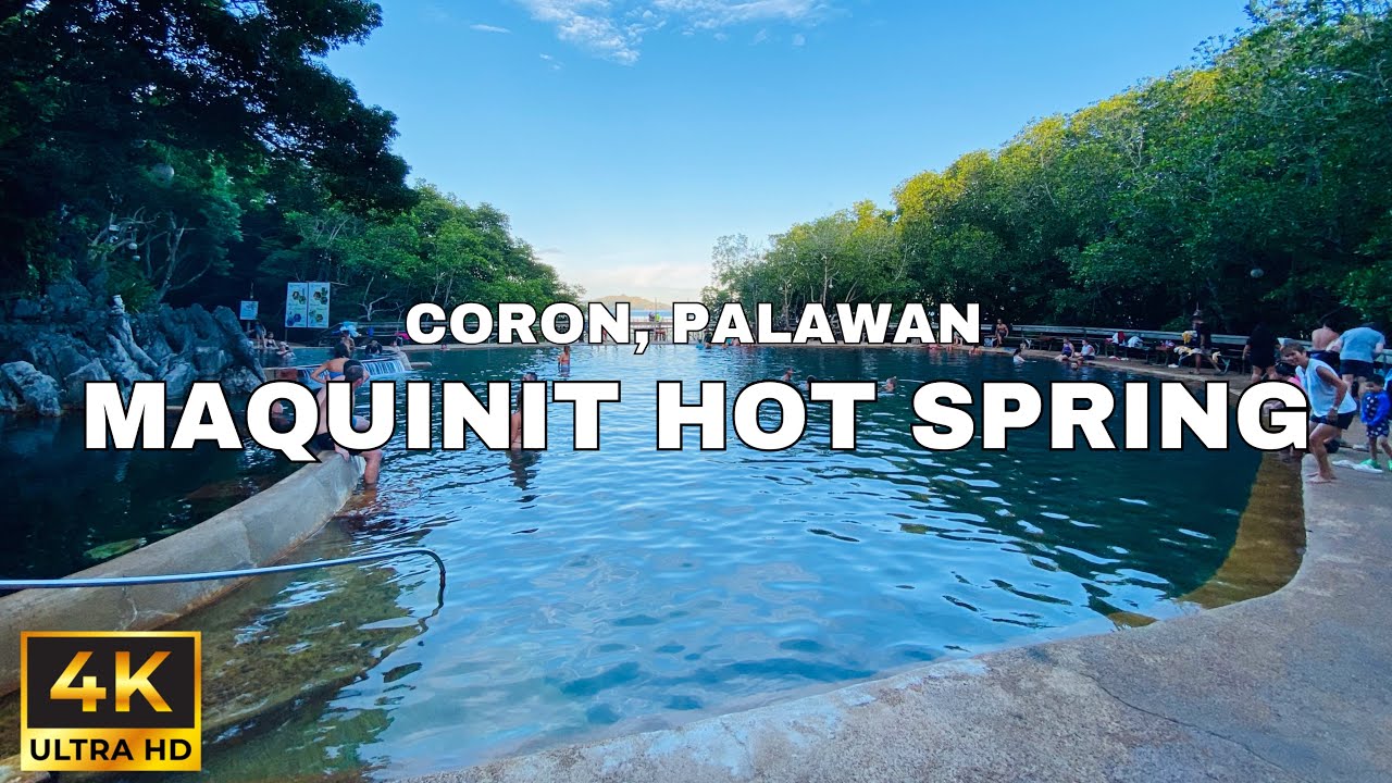 Palawan, Coron, Maquinit Hot Spring, Full WalkTour 