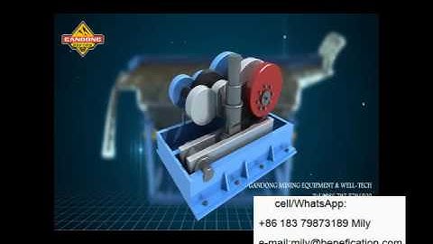 gravity separator jig machine from China
