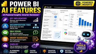 Power BI Copilot & AI Visuals Tutorial for Beginners
