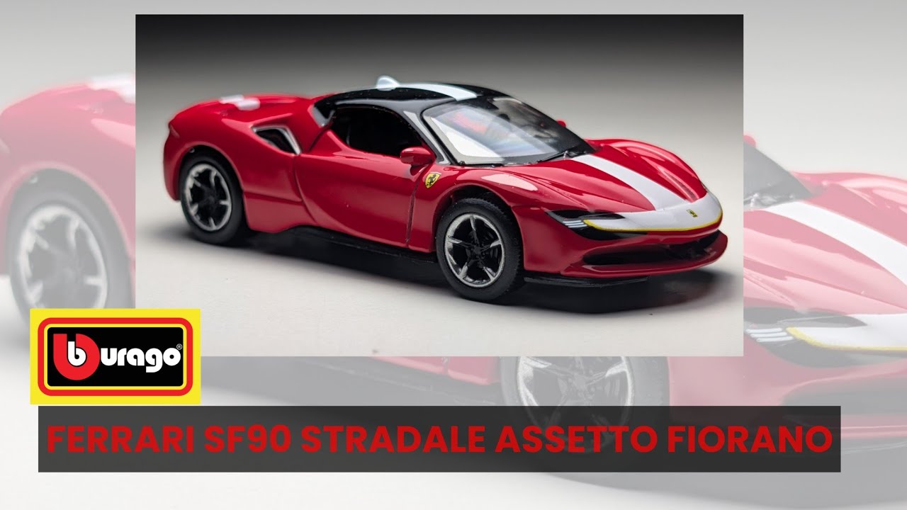 BBR BBRC228RA – Ferrari SF90 Stradale Pack Fiorano – Échelle 1/43 – Précommande