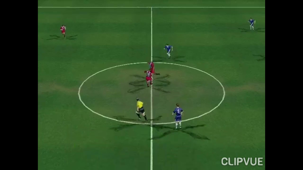 Pc game Fifa 2000.football.Chelsea_Aston Villa(Final of European champion's cup)