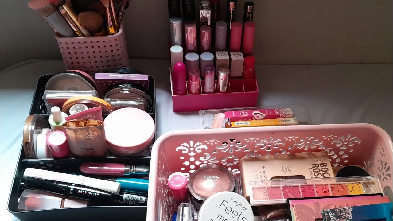 Tour pelas minhas maquiagens 2024 😍👄