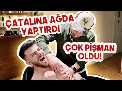 ÇATALINA AĞDA YAPTIRAN GENÇ..! (Zor Anlar Yaşadı...)