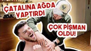 ÇATALINA AĞDA YAPTIRAN GENÇ..! (Zor Anlar Yaşadı...)