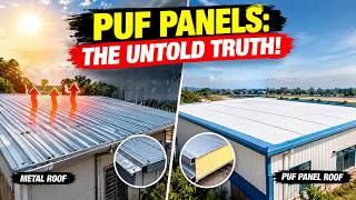PUF Panels: The Untold Truth! | Metal Roof vs PUF Panel Cost & Heat Test