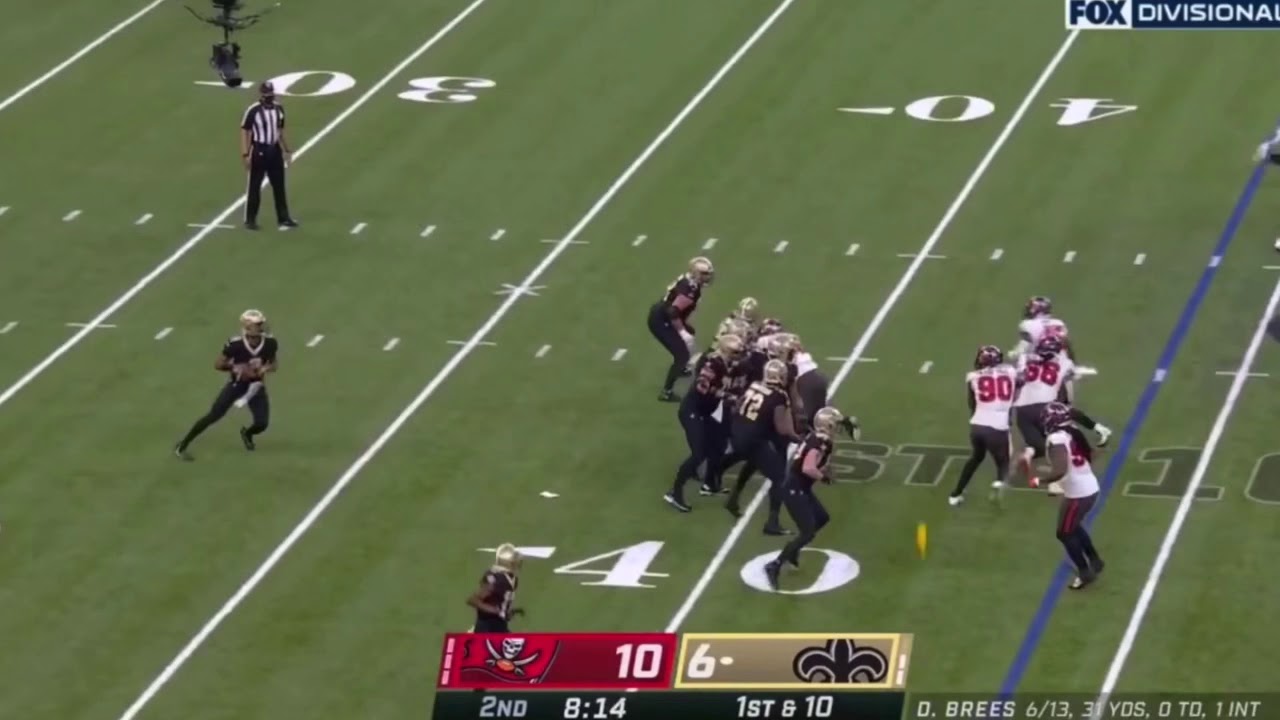 Jameis Winston throws a dime to Tre'Quan Smith for a 56 yard touchdown