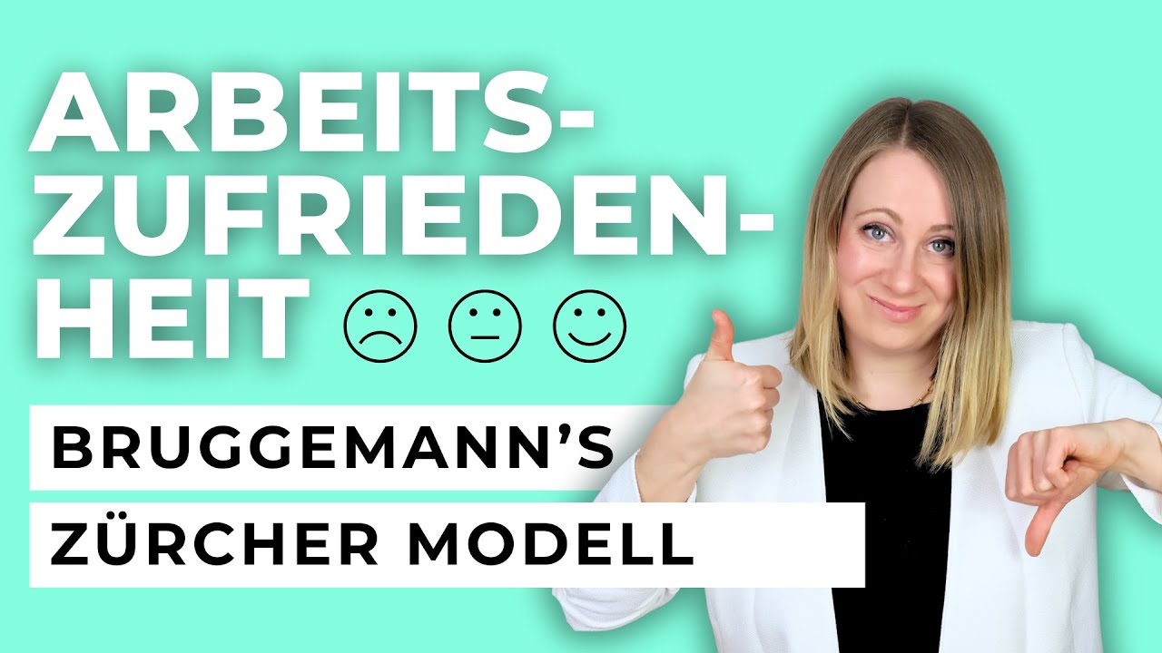 Zürcher Modell Der Arbeitszufriedenheit Das Zürcher Modell der Arbeitszufriedenheit von Agnes Bruggemann - YouTube