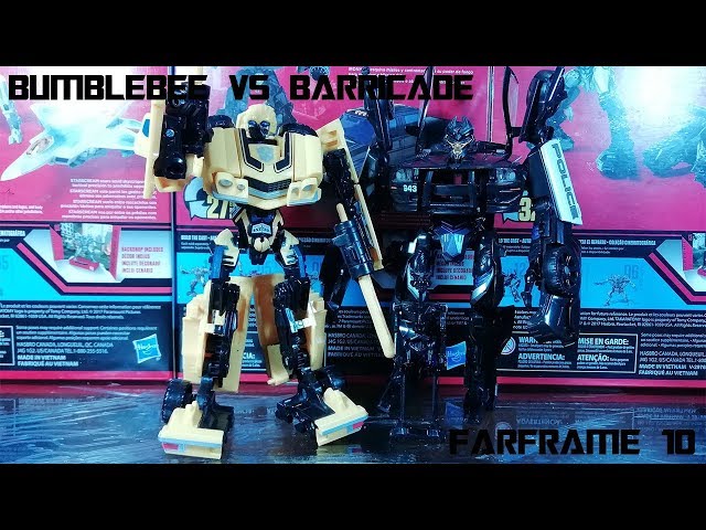 Stop Motion: Bumblebee vs Barricade (Transformers 2007) - YouTube