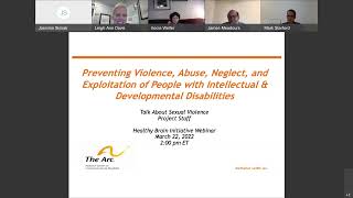 Preventing Violence, Abuse, Neglect, and Exploitation of People with IDD