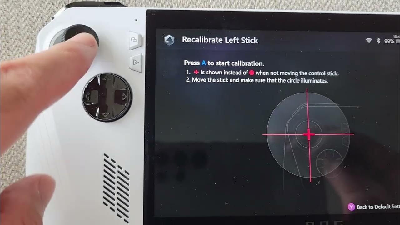 Asus ROG Ally Left Joystick and L2 + R2 Triggers Not Working YouTube