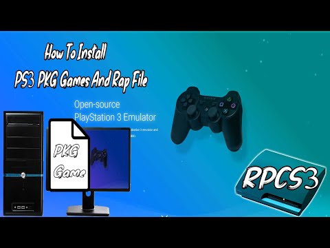 How To Install PS3 PKG Games And Rap File On RPCS3 The PS3 Emulator