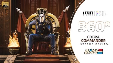 Statue Cobra Commander - G.I Joe - Art Scale 1/10 - Iron Studios