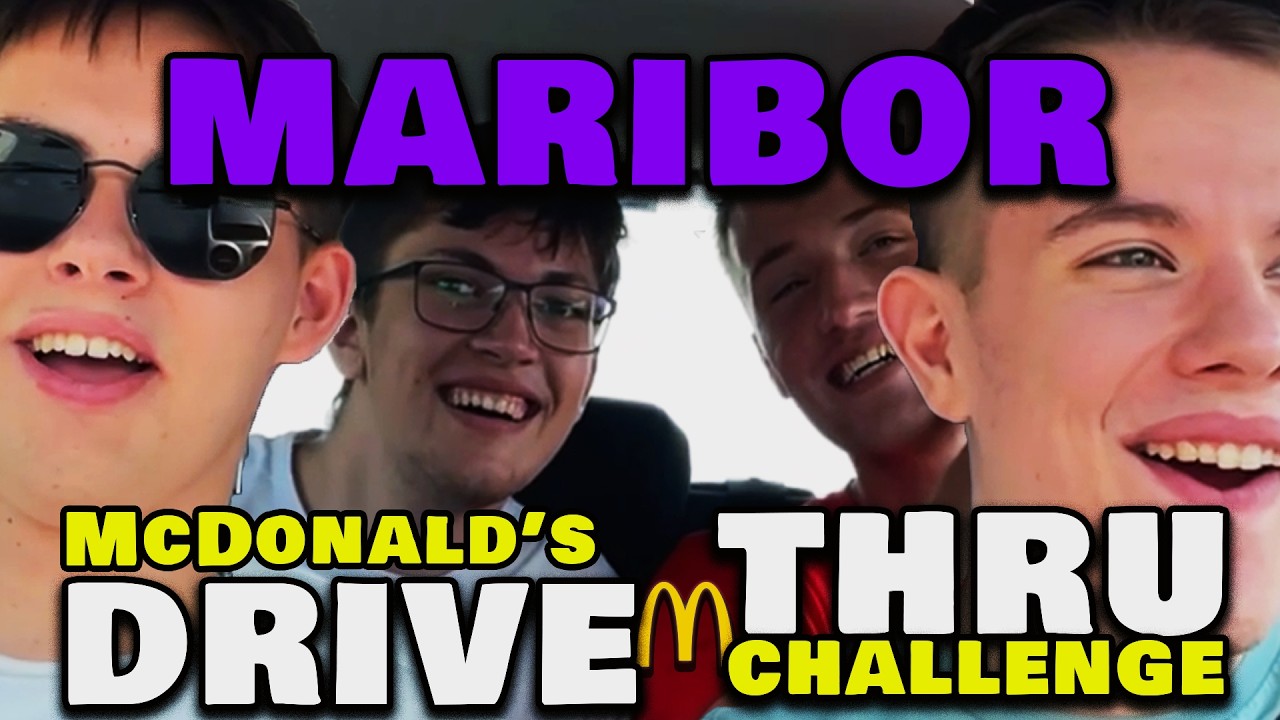 DRIVE THRU CHALLENGE MARIBOR 🇸🇮 McDonald's