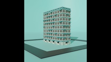 Procedural Building by @Chong3D