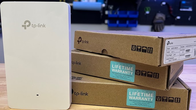 WiFi Wall TP-Link - Point Access YouTube 300Mbps Unboxing with Wall-Plate EAP115