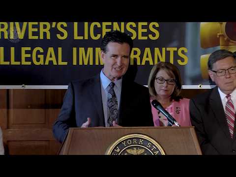 New York State Republican News Conference on Driver's Licenses for Illegal Immigrants - 06/05/19