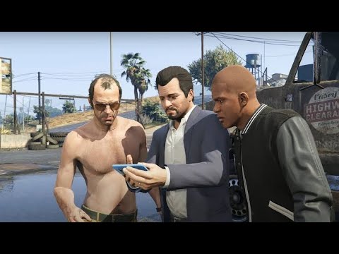 #GTA V || ON ANDROID PLAYED FIRST MISSION.