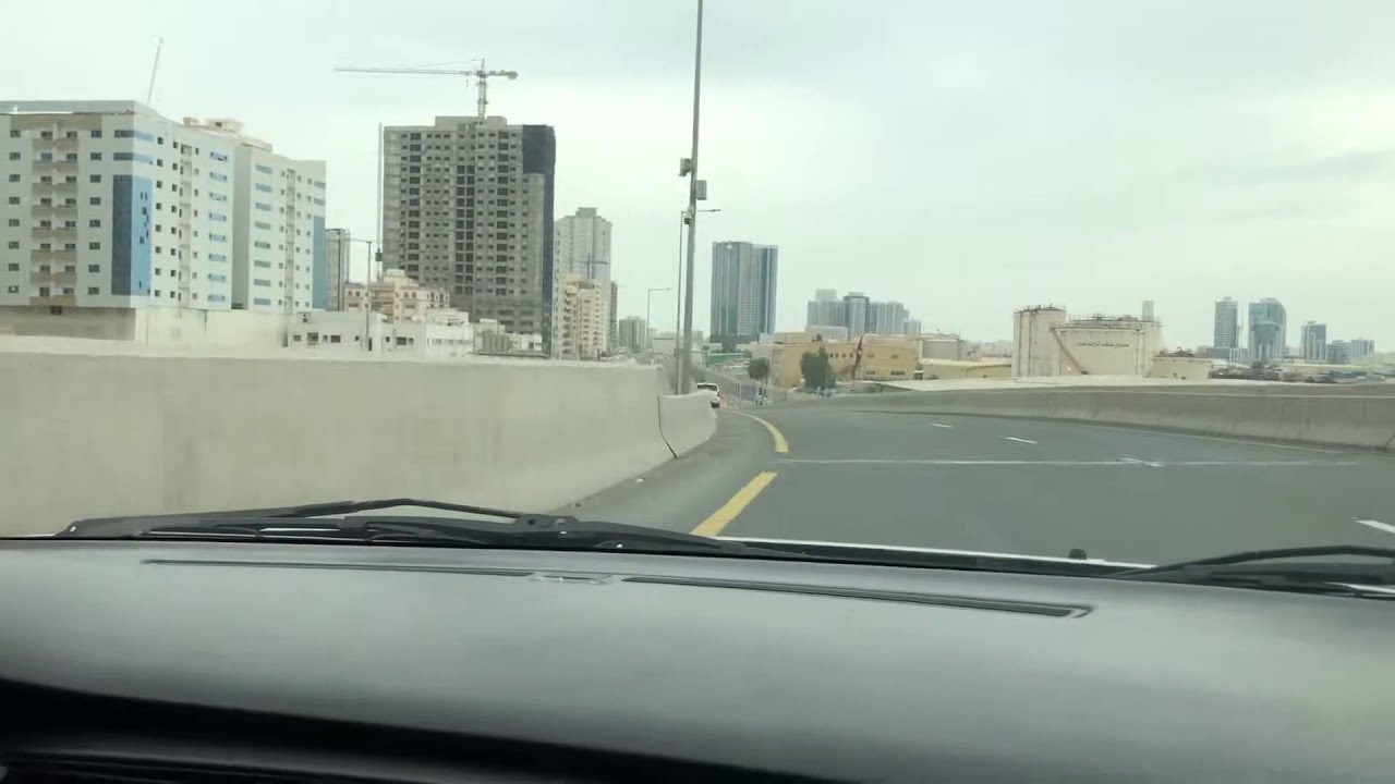 Road to Ajman Port and Customs