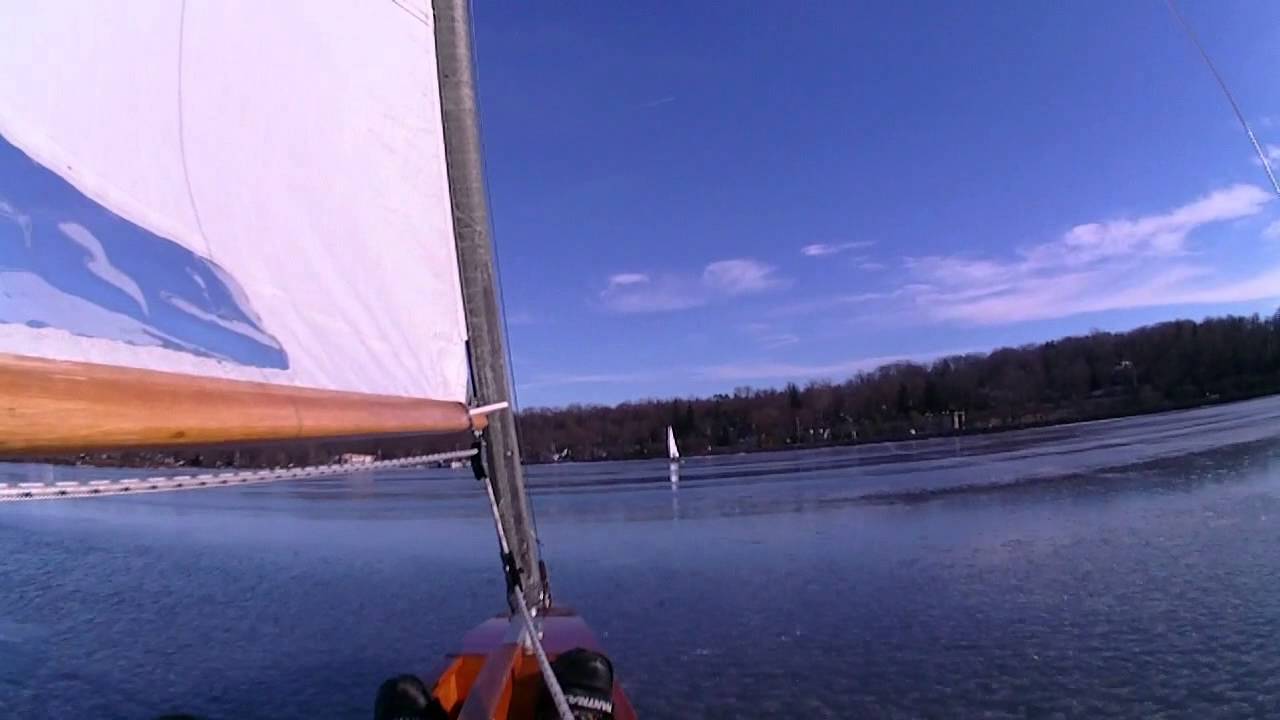 Budd Lake Ice Sailing YouTube