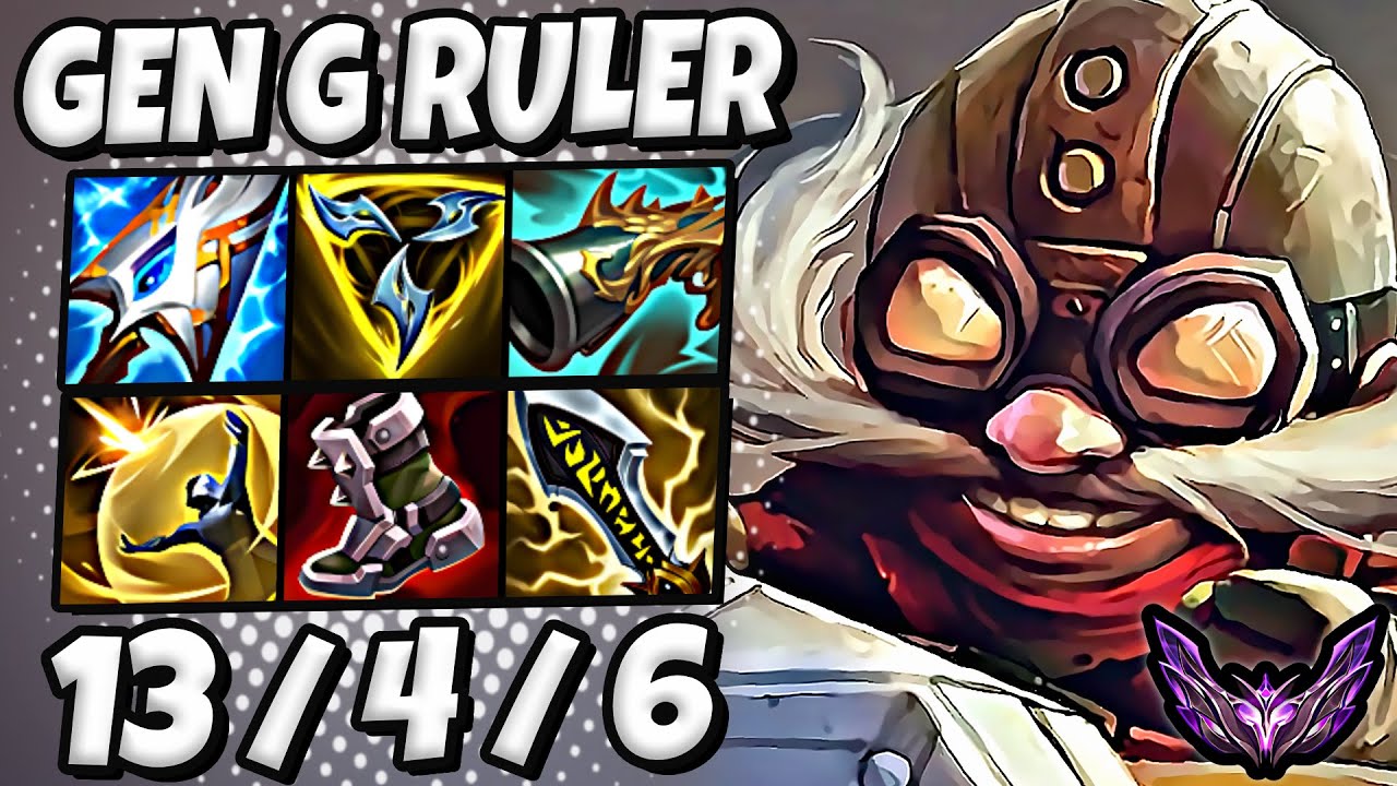 Corki vs Sivir ADC [ Gen.G Ruler ] Patch 25.15 Korea Master